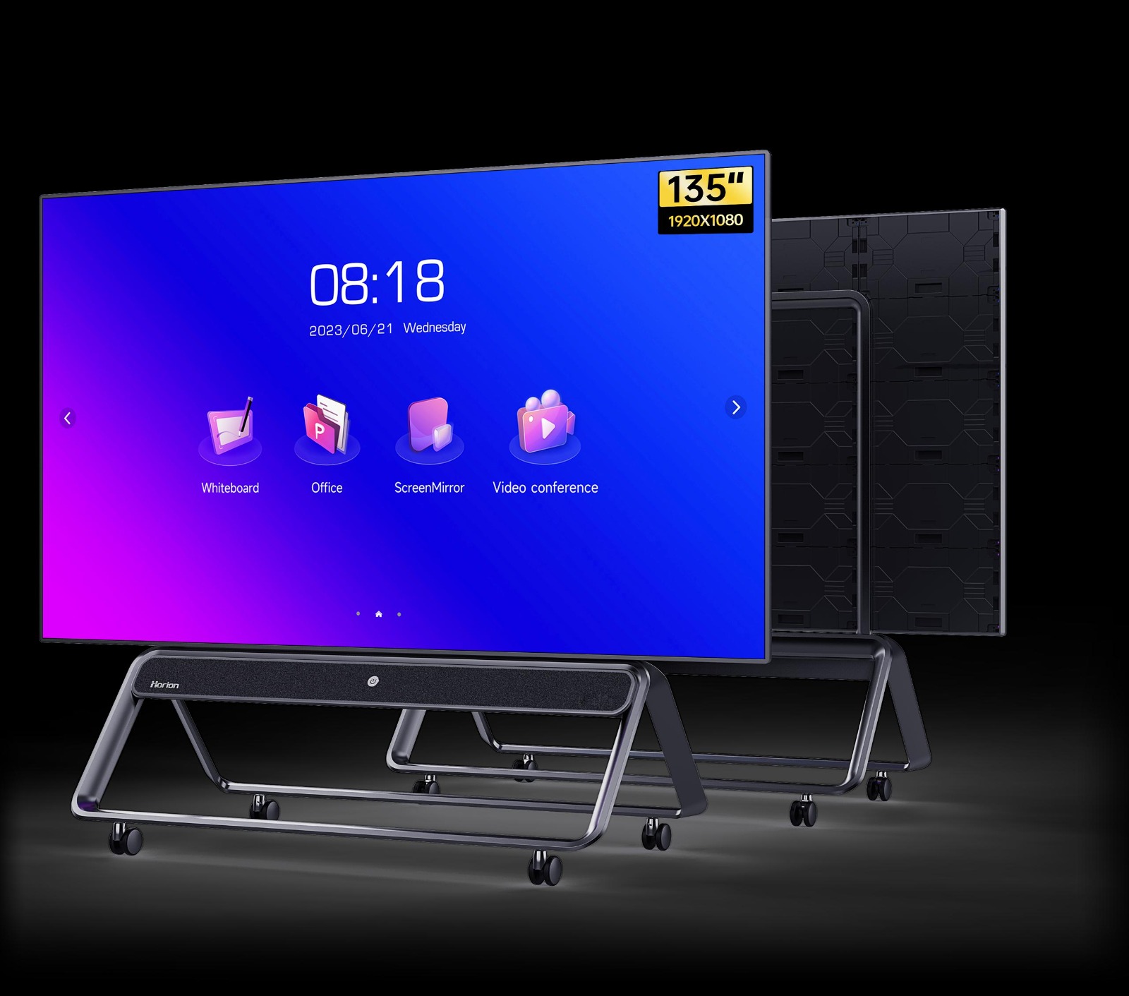 135" All-in-One LED Interactive Panel