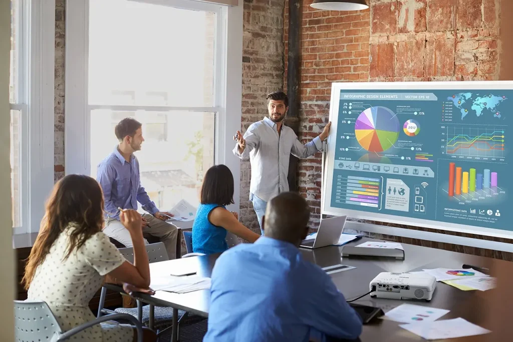 Compact display, optional wireless