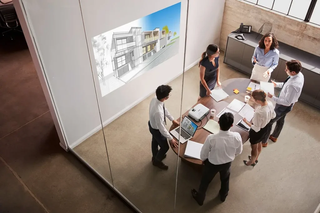 Compact display, optional wireless