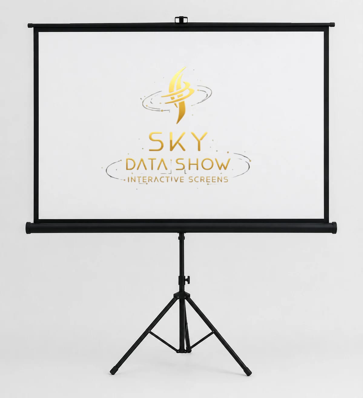 Tripod screen projector