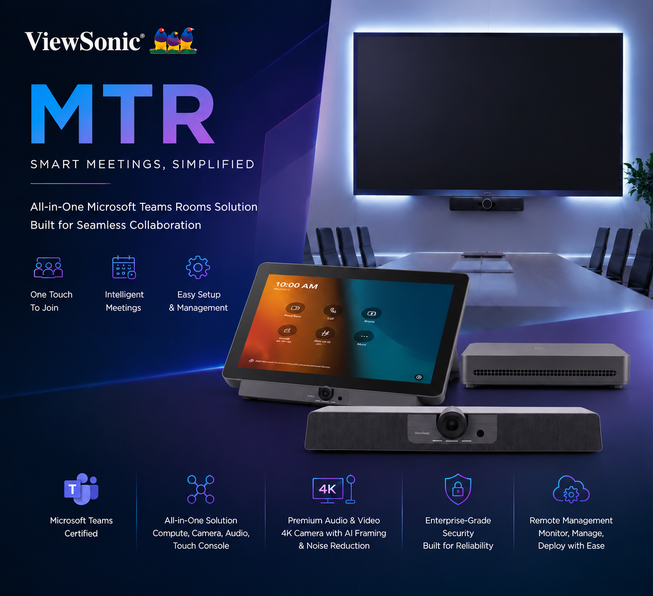 MTR في قاعات الاجتماعات