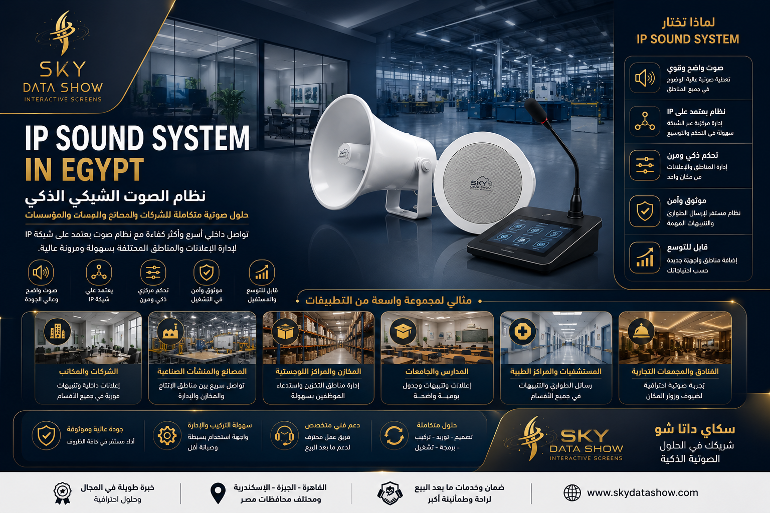 IP sound system