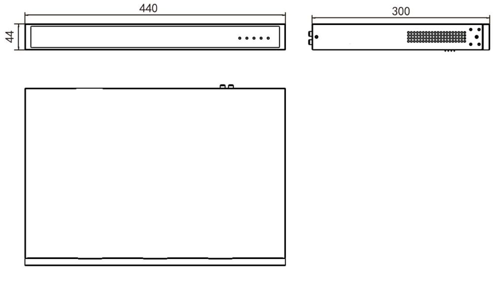 spon-xc-9508-dimensions